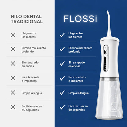 FLOSSI — Irrigador Bucal Profesional